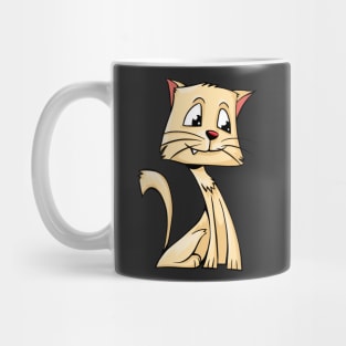 Funny Tired Cat Mug